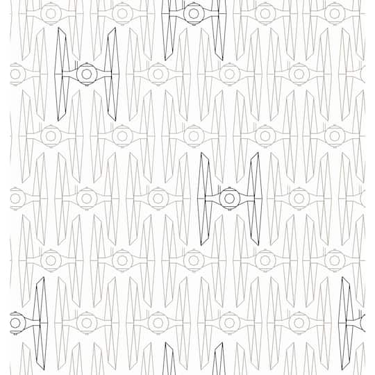 RoomMates Star Wars Tie Fighter Peel & Stick Wallpaper